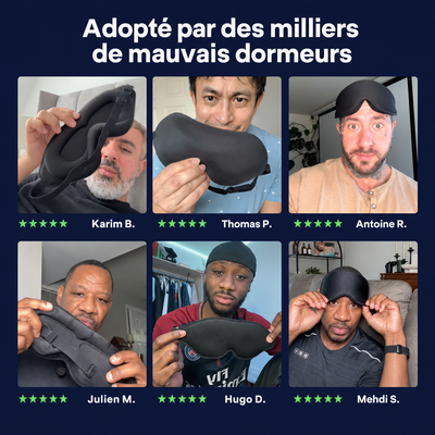 Masque de sommeil 3D
