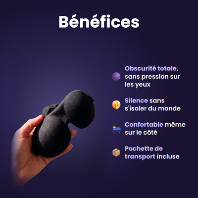 Masque de sommeil 3D